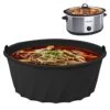 GENERIC Silicone Slow Cooker Liners - Fits For 7 8 QT Oval Crock POT - Food-Grade Material, Easy Cleanup, Reusable, Leak-Proof Alternative To Disposable Liners -Wilton Shop 41KW349o9RL