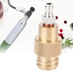 Yosoo Soda Water Adapter, Tr21-4 Soda Stream Adapter Premium Brass Soda Connector With Male Thread TR21 4, 8mm Male Head -Wilton Shop 41KXOovY8UL 2