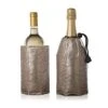 Active Champagne Cooler Set - Reusable, Flexible Wine Bottle Cooler - Platinum - Champagne Cooler Sleeve For Standard Size Bottles - Insulated Champagne Bottle Chiller To Keep Cold -Wilton Shop 41Kbj3xePaL