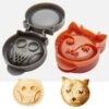 Classic Mini Hand Pie Molds Fox & Owl Shape For Children Party, One Press Forest Animal Autumn Cottage Pie Set, Pack Of 2 Dough Presser Pocket Pie Press, Party Potluck Mini Hand Pie Molds -Wilton Shop 41KhLfKhIuL