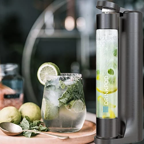 Hydration & Fizz Bundle: Fizzpod Soda Maker And Hydromate Smart Water Bottle Set - Make Fizzy Drinks & Track Your Water Intake With Ease 5 Hydration & Fizz Bundle: Fizzpod Soda Maker And Hydromate Smart Water Bottle Set - Make Fizzy Drinks & Track Your Water Intake With Ease - Image 3