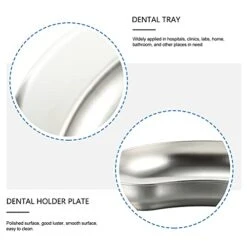 Stainless Steel Surgical Tray Box Cosmetic Jewelry Storage Container For Lab Dental Tattoo Piercing Instruments Organizer (22. 5X12. 5X5CM) 13 Stainless Steel Surgical Tray Box Cosmetic Jewelry Storage Container For Lab Dental Tattoo Piercing Instruments Organizer (22. 5X12. 5X5CM) -Wilton Shop 41L0vDTH68S