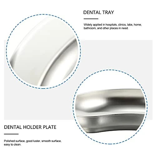 Stainless Steel Surgical Tray Box Cosmetic Jewelry Storage Container For Lab Dental Tattoo Piercing Instruments Organizer (22. 5X12. 5X5CM) 7 Stainless Steel Surgical Tray Box Cosmetic Jewelry Storage Container For Lab Dental Tattoo Piercing Instruments Organizer (22. 5X12. 5X5CM) - Image 5