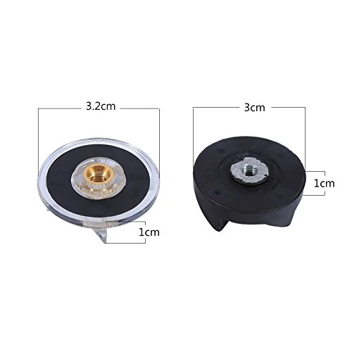 Base Gears, Replacement Base Top Gears With Rubber Gears Blades Gears Spare Parts For Magic Bullet Blender Juicer 4 Base Gears, Replacement Base Top Gears With Rubber Gears Blades Gears Spare Parts For Magic Bullet Blender Juicer - Image 2