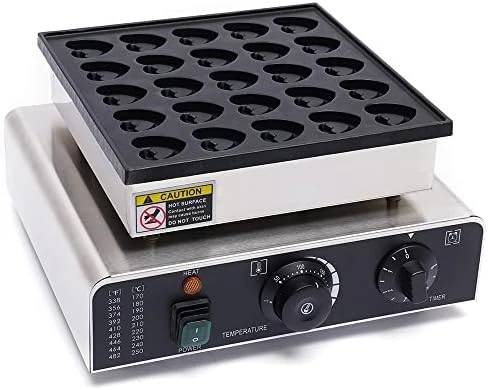 Electric Waffle Maker Machine 2000W, 4 Slice Nonstick Waffle Maker, Commercial Stainless Steel Square Waffle Maker, Temperature And Time Control, For Restaurant Bakeries Snack Bar Home, 50~300℃ 12 Electric Waffle Maker Machine 2000W, 4 Slice Nonstick Waffle Maker, Commercial Stainless Steel Square Waffle Maker, Temperature And Time Control, For Restaurant Bakeries Snack Bar Home, 50~300℃ - Image 10