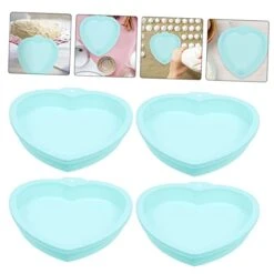12 Pcs Heart Shape Mold Silicon Molds Tray Mold Silicone Muffin Molds Heart Baking Pan Silicone Cake Mould Silicone Mini Cake Pan Multi Tier Cake Pan DIY Cake Mould Silicone Mold 16 12 Pcs Heart Shape Mold Silicon Molds Tray Mold Silicone Muffin Molds Heart Baking Pan Silicone Cake Mould Silicone Mini Cake Pan Multi Tier Cake Pan DIY Cake Mould Silicone Mold -Wilton Shop 41L4U5UsCvL