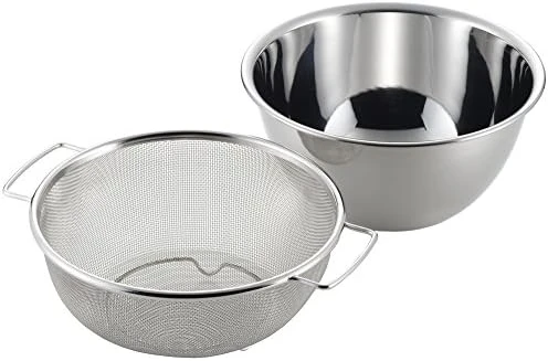 3804633 Colander Bowl, Made In Japan, Stainless Steel Colander Ball With Handle 6 3804633 Colander Bowl, Made In Japan, Stainless Steel Colander Ball With Handle - Image 4