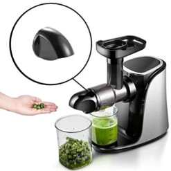 AMZCHEF Juicer End Cap,Slow Juicer Replacement Part Compatible With AMZCHEF 1501 And 3001,AMZCHEF Masticating Juicer Attachment,Black -Wilton Shop 41L7y7CUU7L