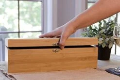 Bamboo Wood Wine Gift Box Set With Tools By Case Elegance -Wilton Shop 41L7zg1yEJL