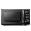 GLCMKZ09BKR09 Retro Countertop Microwave Oven, 0.9 Cu Ft, Black & Elite Gourmet EDB-302BF Countertop Dual Flat Burner, Electric Hot Burner, 1500 Watts (Black) 2 GLCMKZ09BKR09 Retro Countertop Microwave Oven, 0.9 Cu Ft, Black & Elite Gourmet EDB-302BF Countertop Dual Flat Burner, Electric Hot Burner, 1500 Watts (Black) -Wilton Shop 41L8ygH5zZL