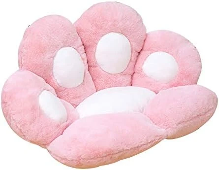 Cute Seat Cushion,Seat Pad,Cat Paw Cushion,Cat Paw Shape Lazy Sofa Office Chair Cushion, Kawaii Plush Floor Mat Seat Cushions For Dining Room Chairs (Pink, 24×28×3.9in) 9 Cute Seat Cushion,Seat Pad,Cat Paw Cushion,Cat Paw Shape Lazy Sofa Office Chair Cushion, Kawaii Plush Floor Mat Seat Cushions For Dining Room Chairs (Pink, 24×28×3.9in) - Image 7