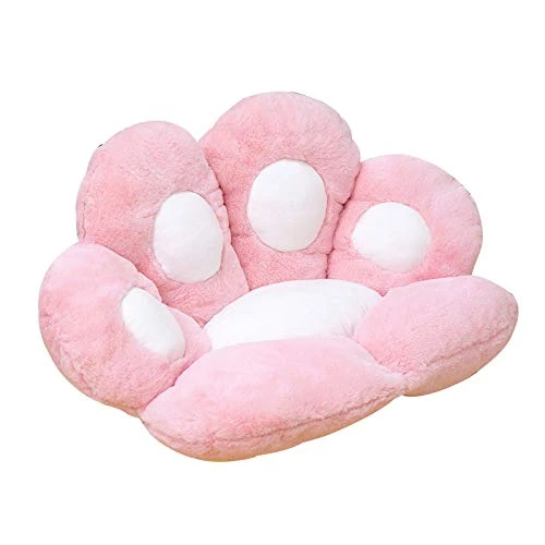 Cute Seat Cushion,Seat Pad,Cat Paw Cushion,Cat Paw Shape Lazy Sofa Office Chair Cushion, Kawaii Plush Floor Mat Seat Cushions For Dining Room Chairs (Pink, 24×28×3.9in) 3 Cute Seat Cushion,Seat Pad,Cat Paw Cushion,Cat Paw Shape Lazy Sofa Office Chair Cushion, Kawaii Plush Floor Mat Seat Cushions For Dining Room Chairs (Pink, 24×28×3.9in)