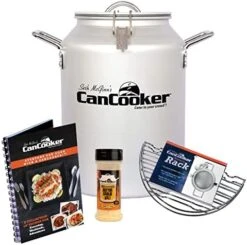 Original Kit | Includes: Convection 4 Gallon Steam Cooker, Rack, Butter Garlic Salt Seasoing, & Volume 1 Cookbook -Wilton Shop 41LNppoNaSL. AC