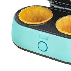 Appliances TS-1402BL Double Waffle Bowl Maker, Standard, Blue -Wilton Shop 41LSMPB4lTL