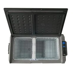 Avanti PDR50L34G Cooler Portable Refrigerator And Freezer With 50 Liter Capacity, Adjustable Zone Separation, Easy-Pull Rolling Design, LED Lights, AC/DC, 50-Liter, Grey 13 Avanti PDR50L34G Cooler Portable Refrigerator And Freezer With 50 Liter Capacity, Adjustable Zone Separation, Easy-Pull Rolling Design, LED Lights, AC/DC, 50-Liter, Grey -Wilton Shop 41LVaEmVqHL