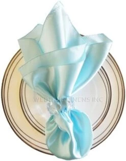 10 Pcs Satin 20" X 20" Dinner Table Linen Napkins For Restaurant Kitchen Dining Wedding Party Banquet Events - Copper -Wilton Shop 41Liiw7nXsL. AC