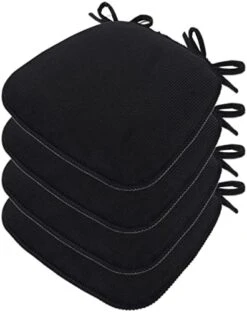 Chair Pad With Ties Non Slip Kitchen Dining Chair Cushion And Seat Cushion With Machine Washable Cover Durable Soft Mat Pads 17"x 16.5",1 Pack,Light Green 30 Chair Pad With Ties Non Slip Kitchen Dining Chair Cushion And Seat Cushion With Machine Washable Cover Durable Soft Mat Pads 17"x 16.5",1 Pack,Light Green -Wilton Shop 41M rKqX36L. AC