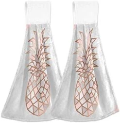 2 Pcs Kitchen Towel, Peach Fruit Absorbent Towel Hanging Towel Hand Towel -Wilton Shop 41MLXT bj L. AC