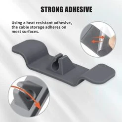 4 Pack Cord Organizer For Kitchen Appliances, Cord Wrapper Mixer Tidy Wrap, Cable Organizer For Mixer, Coffee Maker, Air Fryer,Pressure Cooker(2 White+2 Grey) -Wilton Shop 41MRLucnkVL