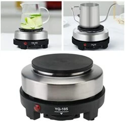 500W Small Electric Hot Plate,110V Multi-Function Portable Stove,Hot Burner Cooktop Electric Heater For Home Kitchen Cooking