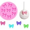 W0770 8 Mini Bows Silicone Fondant Molds Sugar Candy Cake Pop Bow Craft Molds DIY Cake Decorating -Wilton Shop 41MgzwzCv0L