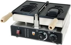 Electric Waffle Maker Machine 2000W, 4 Slice Nonstick Waffle Maker, Commercial Stainless Steel Square Waffle Maker, Temperature And Time Control, For Restaurant Bakeries Snack Bar Home, 50~300℃ 22 Electric Waffle Maker Machine 2000W, 4 Slice Nonstick Waffle Maker, Commercial Stainless Steel Square Waffle Maker, Temperature And Time Control, For Restaurant Bakeries Snack Bar Home, 50~300℃ -Wilton Shop 41Mizg1s4S. AC 1