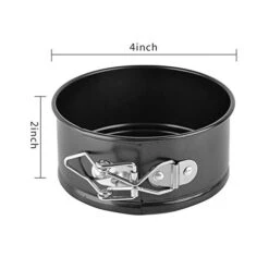 Springform Pan Set Of 4, Alotpower 4 Inch Non-Stick Leakproof Round Cake Pans Small Cheesecake Pan With Removable Bottom Pan For Mini Cheesecakes, Pizzas And Quiches -Wilton Shop 41Mmk8zeohL