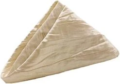 - 10 Pack 20 Inch Crinkle Taffeta Cloth Napkins Champagne, Oversized, Double Folded And Hemmed Table Linen Napkin, Restaurant And Hotel Multi Use -Wilton Shop 41Msh3Z7n L. AC