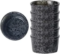 Qeeadeea Ramekins 4 Oz Oven Safe, Creme Brulee Ramekins, Souffle Cups, Souffle Dishes For Oven-black And Gray-Set Of 8 24 Qeeadeea Ramekins 4 Oz Oven Safe, Creme Brulee Ramekins, Souffle Cups, Souffle Dishes For Oven-black And Gray-Set Of 8 -Wilton Shop 41MtFPe6ycL. AC