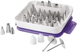 Wilton , 55-Piece Cake Supply Master Decorating Tip Set -Wilton Shop 41MuneqR2L. AC