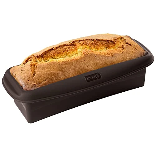 Lurch Germany Flexiform Silicone Bread And Loaf Pan | Non-Stick Silicone Baking Mold For Homemade Cakes, Breads, Meatloaf And Dessert - (7.9" X 2.4" X 2.4") 3 Lurch Germany Flexiform Silicone Bread And Loaf Pan | Non-Stick Silicone Baking Mold For Homemade Cakes, Breads, Meatloaf And Dessert - (7.9" X 2.4" X 2.4")
