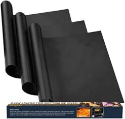 Oven Liners For Bottom Of Oven - 3 Pack Large Thick Heavy Duty Oven Liner - 17"x25" BPA And PFOA Free, Oven Floor Protector Liner For The Bottom Of Electric Oven Gas Oven Or Gas Grills -Wilton Shop 41N6GbJ WML. AC