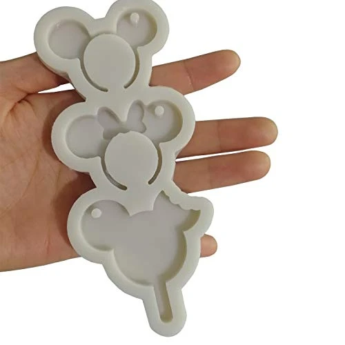 Ouse Head Bow Shape Handmade Keychain Silicone Mold With Hole For DIY Cupcake Ice Cube Candy Fondant Mold Jelly Shots Handmade Ice Cream Pudding Desserts Crystal Gum Paste 5 Ouse Head Bow Shape Handmade Keychain Silicone Mold With Hole For DIY Cupcake Ice Cube Candy Fondant Mold Jelly Shots Handmade Ice Cream Pudding Desserts Crystal Gum Paste - Image 3