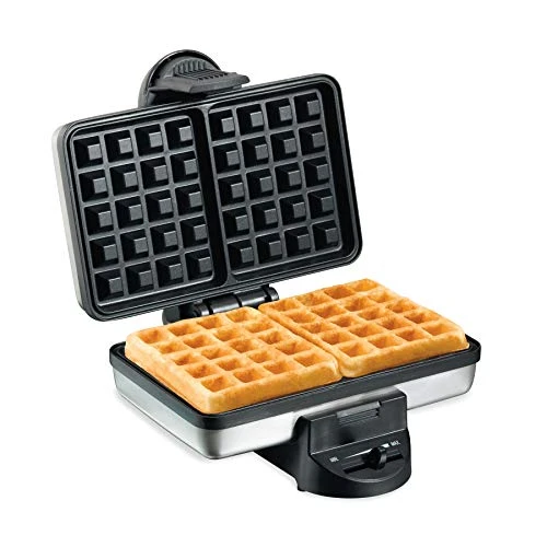 Hamilton Beach 2-Slice Non-Stick Belgian Waffle Maker & 2 Slice Extra Wide Slot Toaster With Shade Selector, Toast Boost, Auto Shutoff, Black (22633) 3 Hamilton Beach 2-Slice Non-Stick Belgian Waffle Maker & 2 Slice Extra Wide Slot Toaster With Shade Selector, Toast Boost, Auto Shutoff, Black (22633)