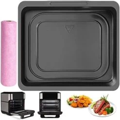 Air Fryer Grill Pan For Power XL Gowise 7QT Air Fryers,Nonstick Coating Crisper Plate,Air Fryer Replacement Parts,Air Fryer Rack,Air Fryer Accessories,Enamel Coating,Non-stick,Dishwasher Safe 27 Air Fryer Grill Pan For Power XL Gowise 7QT Air Fryers,Nonstick Coating Crisper Plate,Air Fryer Replacement Parts,Air Fryer Rack,Air Fryer Accessories,Enamel Coating,Non-stick,Dishwasher Safe -Wilton Shop 41NgpU2tunL. AC