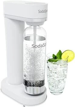 Modern Design Sparkling Water Maker – Soda Water Maker With 1l BPA-Free Reusable Bottle–Carbonated Water Maker For Home – Soda Streaming Machine For Seltzer (CO2 CARBONATOR NOT INCLUDED) (SS697B) -Wilton Shop 41O2DmGrn9L. AC