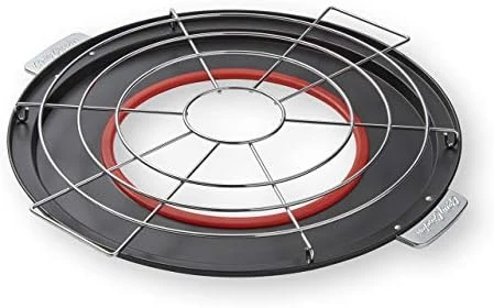 Pizza And Pie Baking Rack – Built-In Drip Pan, Multipurpose, Non-Stick Chrome Finish, Dishwasher Safe, Heavy-Duty Design, Bake Pies Evenly Every Time 10 Pizza And Pie Baking Rack – Built-In Drip Pan, Multipurpose, Non-Stick Chrome Finish, Dishwasher Safe, Heavy-Duty Design, Bake Pies Evenly Every Time - Image 8