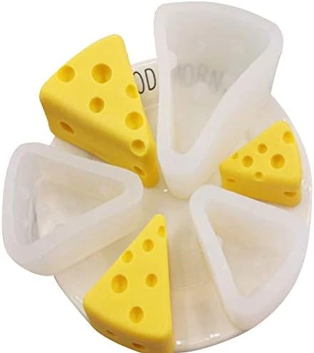 Rigidssm Silicone Cheese Molds 3D Shape Silicone Mousse Cake Moulds Candy Chocolate Dessert Molds Truffle Pastry Jelly Ice Cream Moulds Kitchen Baking Molds M 6 Rigidssm Silicone Cheese Molds 3D Shape Silicone Mousse Cake Moulds Candy Chocolate Dessert Molds Truffle Pastry Jelly Ice Cream Moulds Kitchen Baking Molds M - Image 4