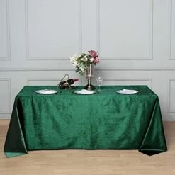 Premium Velvet Black 90" X 132" Rectangle Tablecloth For Wedding Party Events -Wilton Shop 41OBi8yjBL. AC