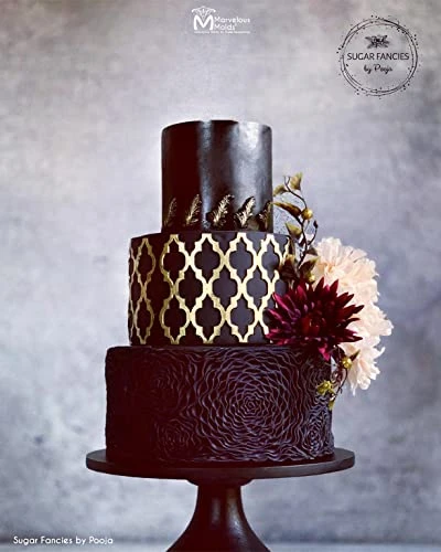 Rosette Ruffle Simpress Silicone Mold | Cake Decorating With Fondant Gum Paste Icing 8 Rosette Ruffle Simpress Silicone Mold | Cake Decorating With Fondant Gum Paste Icing - Image 6