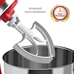 4.5-5 Quart Flex Edge Beater For KitchenAid Tilt-Head Stand Mixer, Kitchen Aid Mixers Accessories With Scraper, Kitchen Aid Attachments For Mixer 15 4.5-5 Quart Flex Edge Beater For KitchenAid Tilt-Head Stand Mixer, Kitchen Aid Mixers Accessories With Scraper, Kitchen Aid Attachments For Mixer -Wilton Shop 41OEUGH3G8L