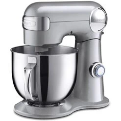Cuisinart UISINART SM-50BCC Precision Master 5.5 Qt (5.2L) Stand Mixer, Silver