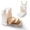Bread Slicer For Homemade Bread, Plastic Bread Slicer Machine And Compact Bread Slicing Guide 4 Sizes Bread Loaf Slicer Thin Bread Cutter, Foldable And Manual Bread Slicer For Kitchen -Wilton Shop 41OXOqnBwNL