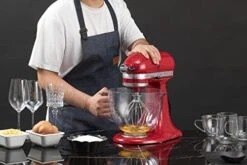 5 QT Food Grade Plastic Mixer Bowl Compatible With KITCHENAID TILT-HEAD STAND MIXERS 4.5-Quart (4.3 L) And 5-Quart (4.7 L), With Spout And Measuring Lines, Light Weight, Shatter And Crack Proof