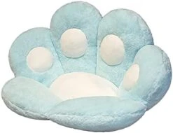 Cartoon Bear Paw Cat Claw Cushion, Half-Surround Cushion, Lazy One-Piece Sofa, Office Seat, Student Cushion (Polar White, 60cm*70cm) -Wilton Shop 41OkNegHcPS. AC 1