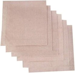 Tmos Green 6 Pack Washed Denim Napkin 19 X 19 Inch Jet Black Color Cotton Dinner Napkins Everyday Use, Wedding, Events, Restaurant, Catering, Special Occasions, Picnic (Jet Black, 6) -Wilton Shop 41OrA2Y5HuL. AC