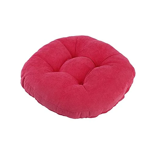 12" Round Bar Stool Cushion, Corduroy Fabric And Thick Padding, Comfortable Sitting For Round Wooden/Metal Stools 3 12" Round Bar Stool Cushion, Corduroy Fabric And Thick Padding, Comfortable Sitting For Round Wooden/Metal Stools