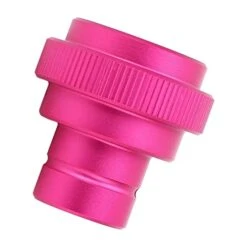 CO2 Adapter For Sparkling Water, Polished Surface Easy Installation Male Thread Wear Resistance CO2 Cylinder Connector For Maintenance (Pink) -Wilton Shop 41P0axb7doL 3