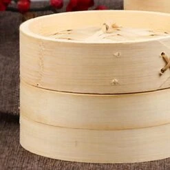 FUUIE Wok Pan Wedding Supplies Wedding Room Decoration Early Born Son Steamer Decoration Multi Purpose Bamboo Steamer Steamer -Wilton Shop 41P7jhorA4L