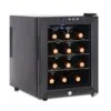 GENERIC 12 Bottles Wine Cooler Refrigerator Freestanding Wine Cellar For Red, White, Champagne Or Sparkling Wine Quiet Wine Fridge With Digital Temperature Control